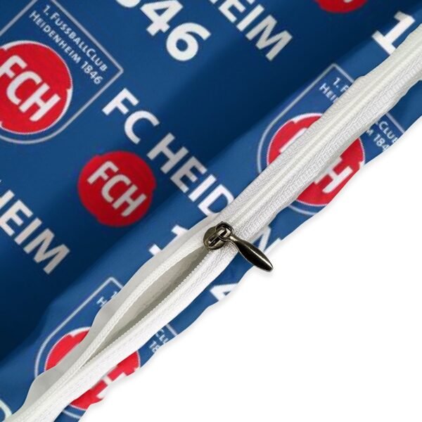 FC Heidenheim Bettwäscheset 3 Stück Kinder Erwachsene Steppdeckenbezug Steppdeckenbezug Multi Size Laken Set