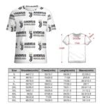 Juventus FC Unisex 3D Vollständig Druck Kurzarm T-Shirts Beiläufige Tee Tops