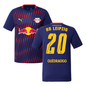 RB Leipzig Assan Ouédraogo 20 Away Trikot 2025-2026