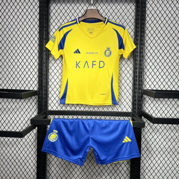 Al Nassr FC Cristiano Ronaldo 7 Heimtrikot Kinder Minikit 2024-2025