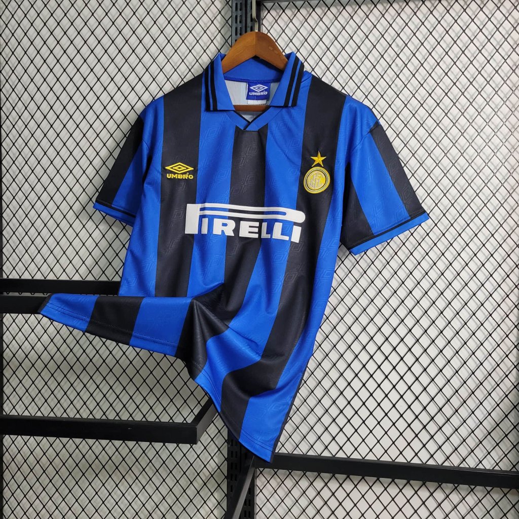 Inter Mailand Retro Home Trikot 1995-1996 Inter Mailand Retro Home Trikot 1995-1996