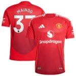 Manchester United Kobbie Mainoo 37 Home Trikot 2024-2025