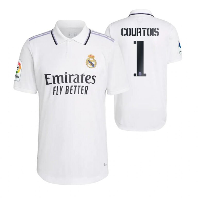 Real Madrid Thibaut Courtois 1 Home Trikot 2022-2023