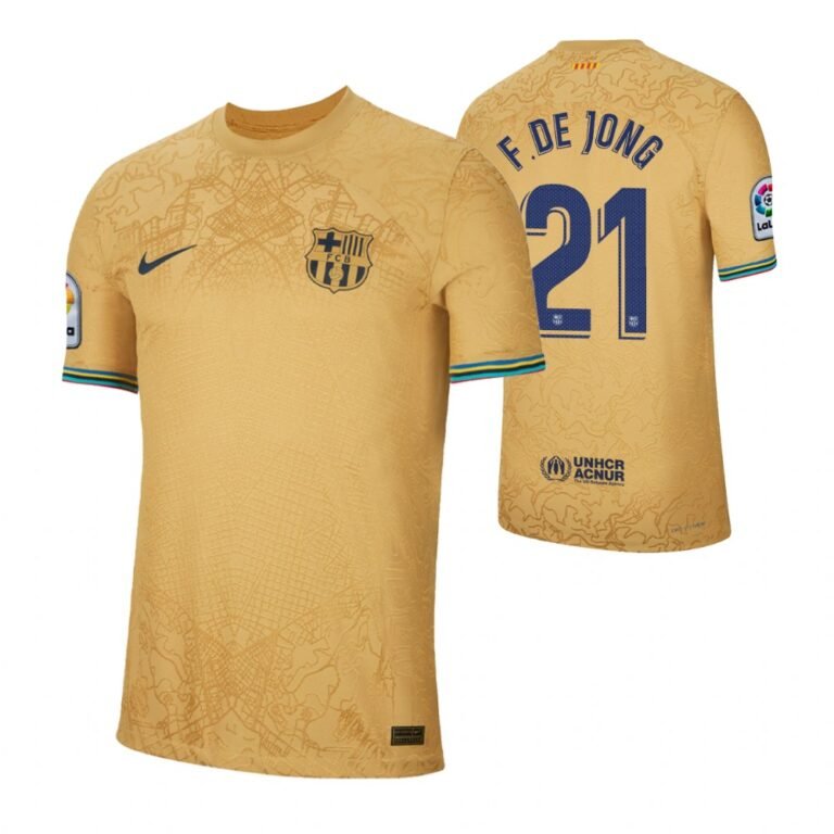 FC Barcelona Frenkie de Jong 21 Away Trikot 2022-2023