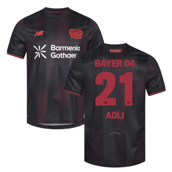 Bayer Leverkusen Amine Adli 21 Home Trikot 2025-2026