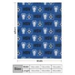 Hamburger SV Decken, Superweiche Decken, Verschiedene Größen Von Decken