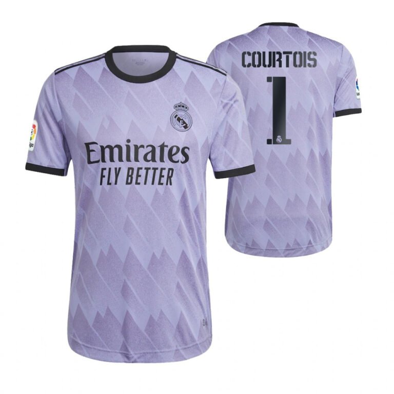 Real Madrid Thibaut Courtois 1 Away Trikot 2022-2023