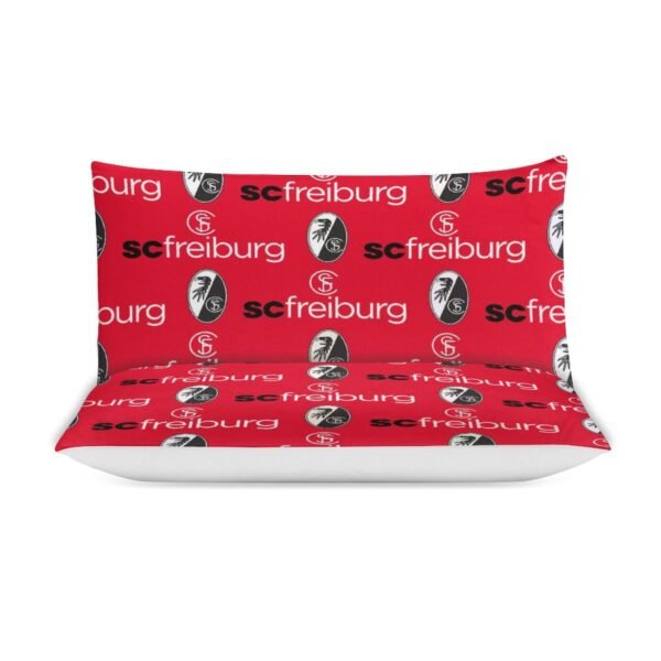 SC Freiburg Bettwäscheset 3 Stück Kinder Erwachsene Steppdeckenbezug Steppdeckenbezug Multi Size Laken Set