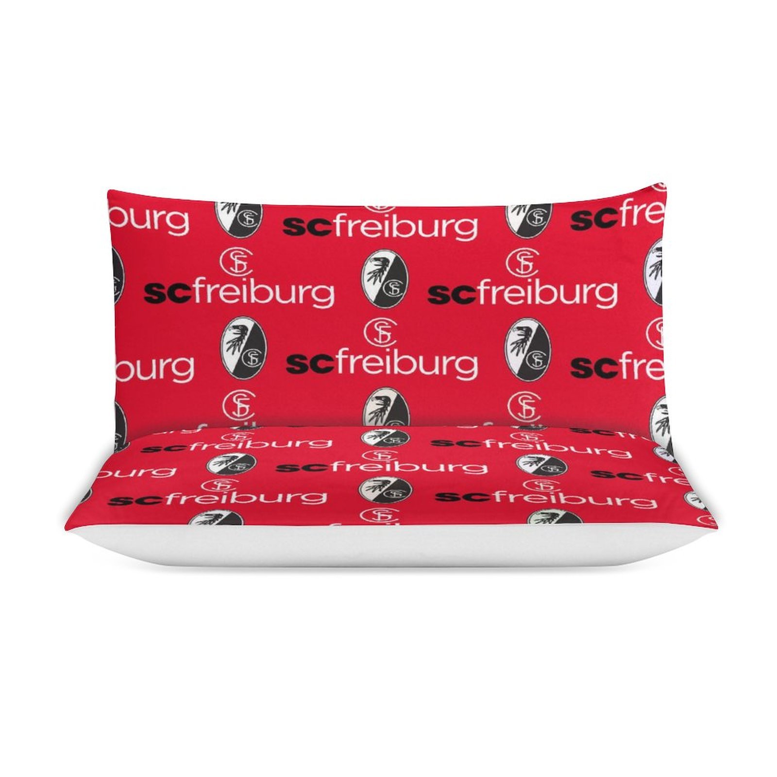 SC Freiburg Bettwäscheset 3 Stück Kinder Erwachsene Steppdeckenbezug Steppdeckenbezug Multi Size Laken Set SC Freiburg Bettwäscheset 3 Stück Kinder Erwachsene Steppdeckenbezug Steppdeckenbezug Multi Size Laken Set