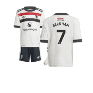 Manchester United David Beckham 7 Third Trikot Kinder Mini Kit 2024-2025