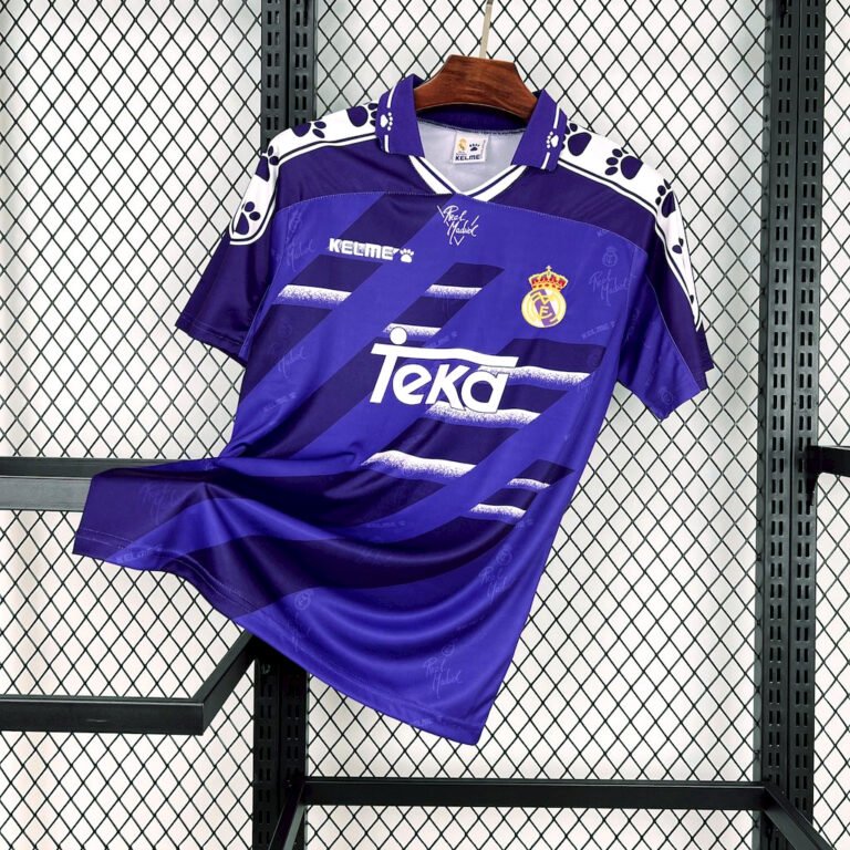 Real Madrid Retro Away Trikot 1994-1996