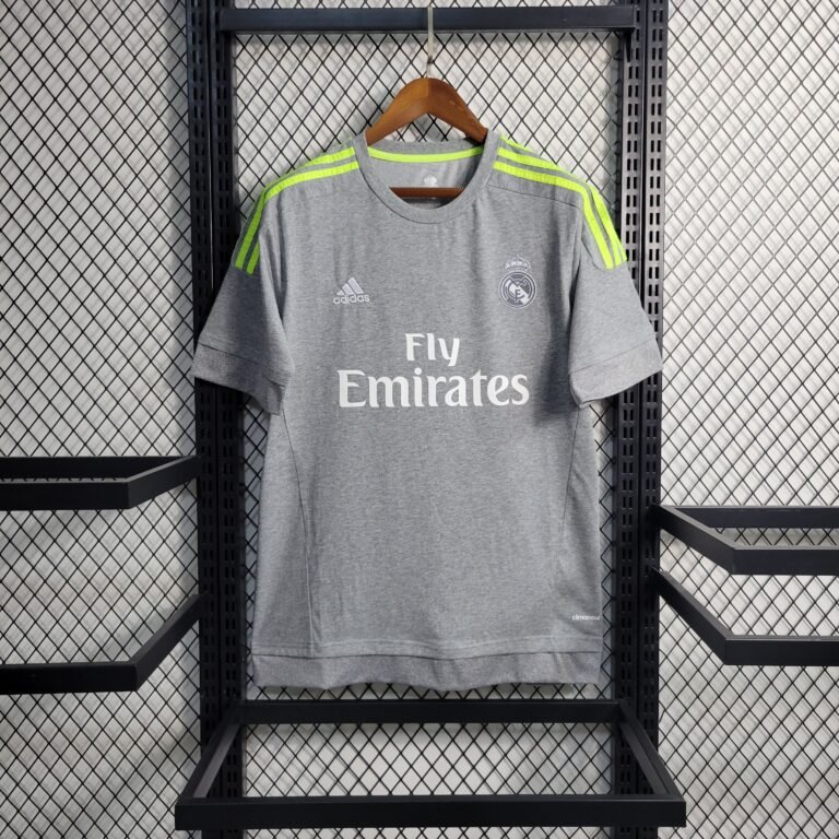 Real Madrid Away Retro Trikot 2015-2016 - Grau