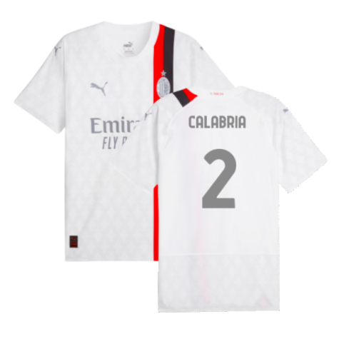 AC Mailand Davide Calabria 2 Away Trikot 2023-2024
