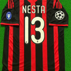 AC Mailand Alessandro Nesta 13 Home Retro Trikot 2009-2010