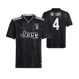 Juventus Matthijs de Ligt 4 Away Trikot 2022-2023
