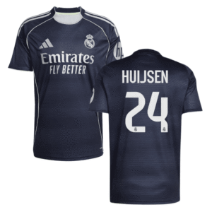 Real Madrid Dean Huijsen 24 Away Trikot 2025-2026