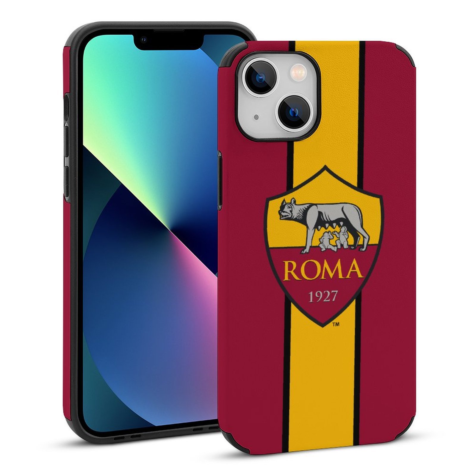 AS Rom Stoßfest Und Schützend Handyhüllen & Cover Für IPhone 13 AS Rom Stoßfest Und Schützend Handyhüllen & Cover Für IPhone 13