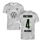 VFL Wolfsburg Konstantinos Koulierakis 4 Away Trikot 2025-2026