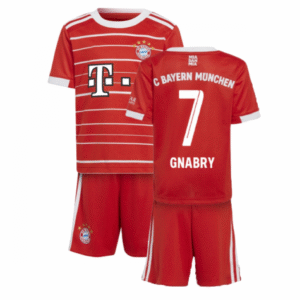 Bayern München Serge Gnabry 7 Heimtrikot Kinder Mini Kit 2022-2023