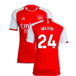 Arsenal Reiss Nelson 24 Home Trikot 2023-2024