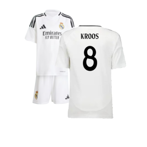 Real Madrid Toni Kroos 8 Heimtrikot Kinder 2024-2025