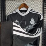 Real Madrid Retro Langarm Third Trikot 2014-2015 - Schwarz