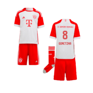 Bayern München Leon Goretzka 8 Heimtrikot Kinder Minikit 2023-2024