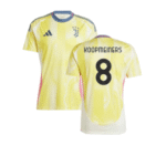 Juventus Teun Koopmeiners 8 Away Trikot 2024-2025