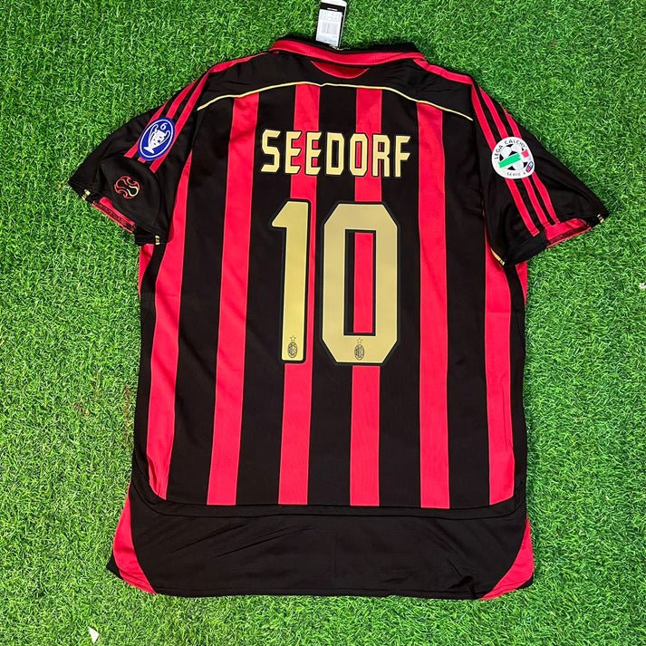 AC Mailand Clarence Seedorf 10 Retro Home Trikot 2006-2007