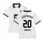 Borussia Dortmund Marcel Sabitzer 20 Third UCL Trikot 2024-2025