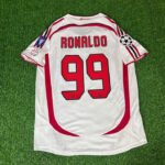AC Mailand Ronaldo 99 Retro Away Trikot 2006-2007