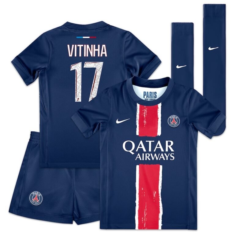PSG Vitinha 17 Heimtrikot Kinder Mini Kit 2024-2025