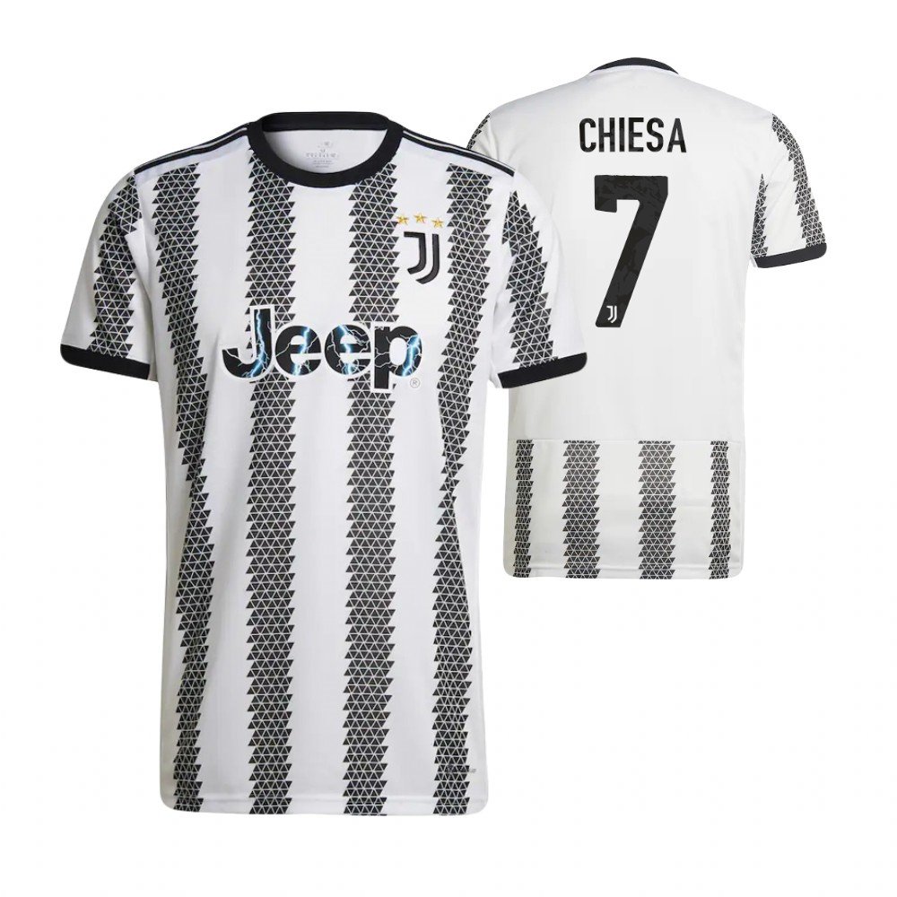 Juventus Federico Chiesa 7 Home Trikot 2022-2023 Juventus Federico Chiesa 7 Home Trikot 2022-2023