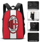 AC Mailand Student Schulranzen Lunchbag Stifttasche Kombination