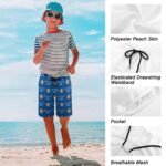 Inter Mailand Kinder Badehose,Strandshorts Sommer Jogginghose,Strandhosen