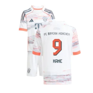 Bayern München Harry Kane 9 Auswärtstrikot Kinder 2025-2026