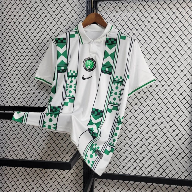 Nigeria Away Sonderausgabe Trikot 2024-2025 - Weiß Nigeria Away Sonderausgabe Trikot 2024-2025 - Weiß