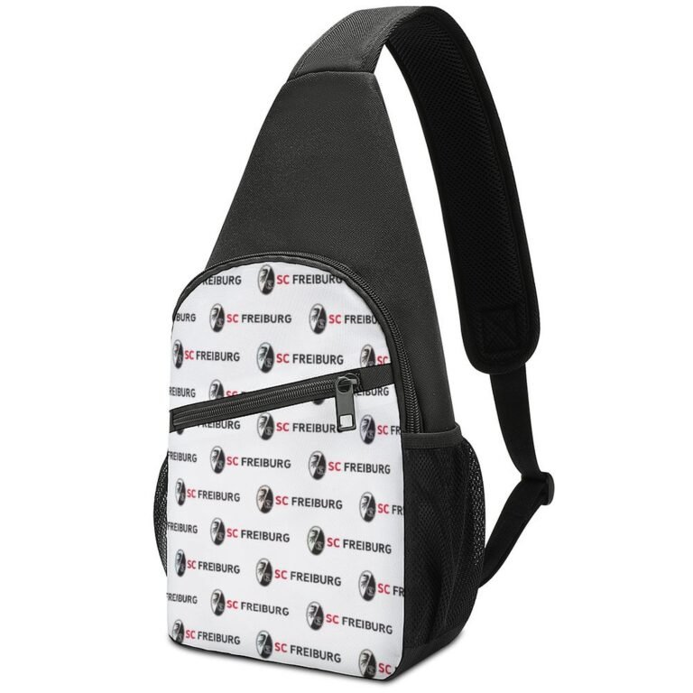 SC Freiburg Crossbody Backpack Leichte Umhängetaschen Sling-Rucksack