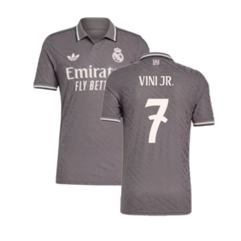 Real Madrid Vini Jr. 7 Third Trikot 2024-2025