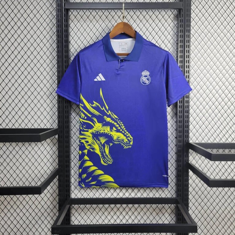 Real Madrid Dragon Sonderausgabe Trikot 2024-2025 - Blau