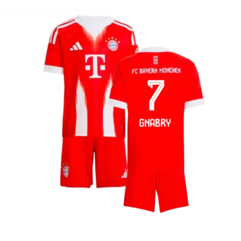 Bayern München Serge Gnabry 7 Heimtrikot Kinder 2025-2026