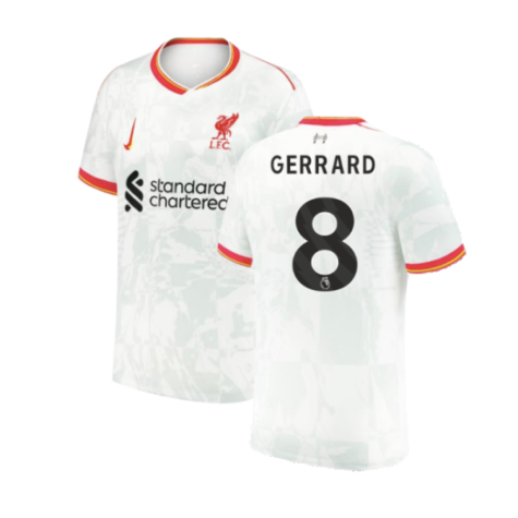 FC Liverpool Steven Gerrard 8 Third Trikot 2024-2025
