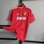 Real Madrid Retro Away Trikot 2011-2012 - Rot