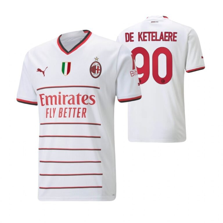 AC Mailand Charles De Ketelaere 90 Away Trikot 2022-2023