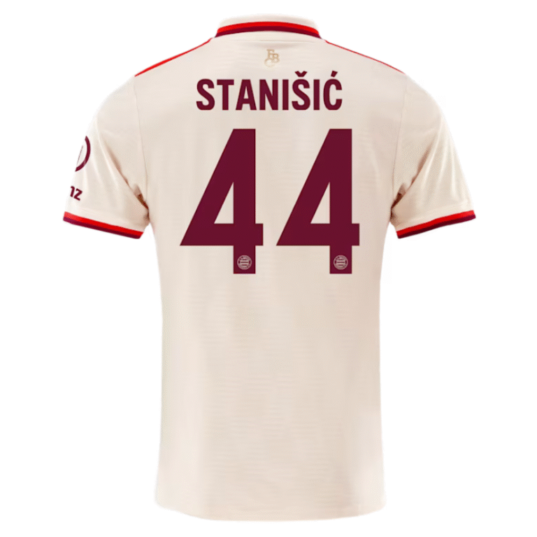 FC Bayern München Josip Stanišić 44 Third Trikot 2024-2025