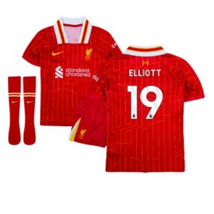 FC Liverpool Harvey Elliott 19 Heimtrikot Kinder Minikit 2024-2025