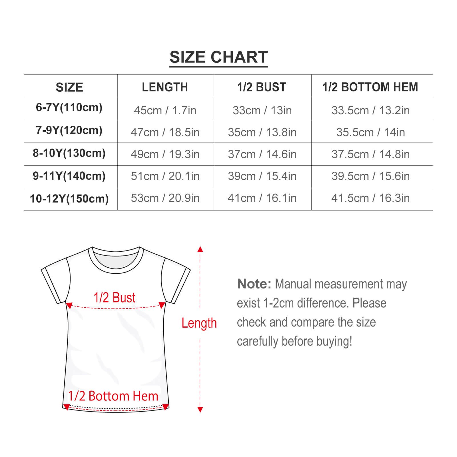AC Mailand Jungen Mädchen Kurzarm 3D-Druck T-Shirt Rundhals-Sommerhemd Tops AC Mailand Jungen Mädchen Kurzarm 3D-Druck T-Shirt Rundhals-Sommerhemd Tops