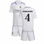 Real Madrid Sergio Ramos 4 Heimtrikot Kinder Mini Kit 2022-2023