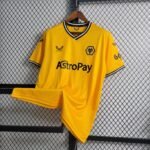 Wolves FC Home Trikot 2023-2024 - Gelb