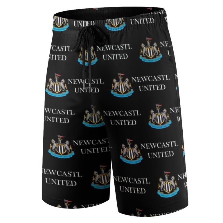 Newcastle United Kinder Badehose,Strandshorts Sommer Jogginghose,Strandhosen